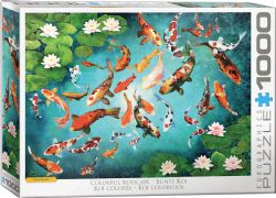 EUROGRAPHICS CASSE-TÊTE 1000 PIÈCES - KOISCAPE COLORÉ #6000-5696